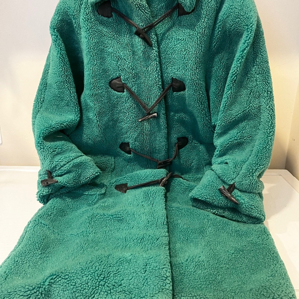 Classic Teddy Bear Stadium Coat - Fake  Fur Fun!!